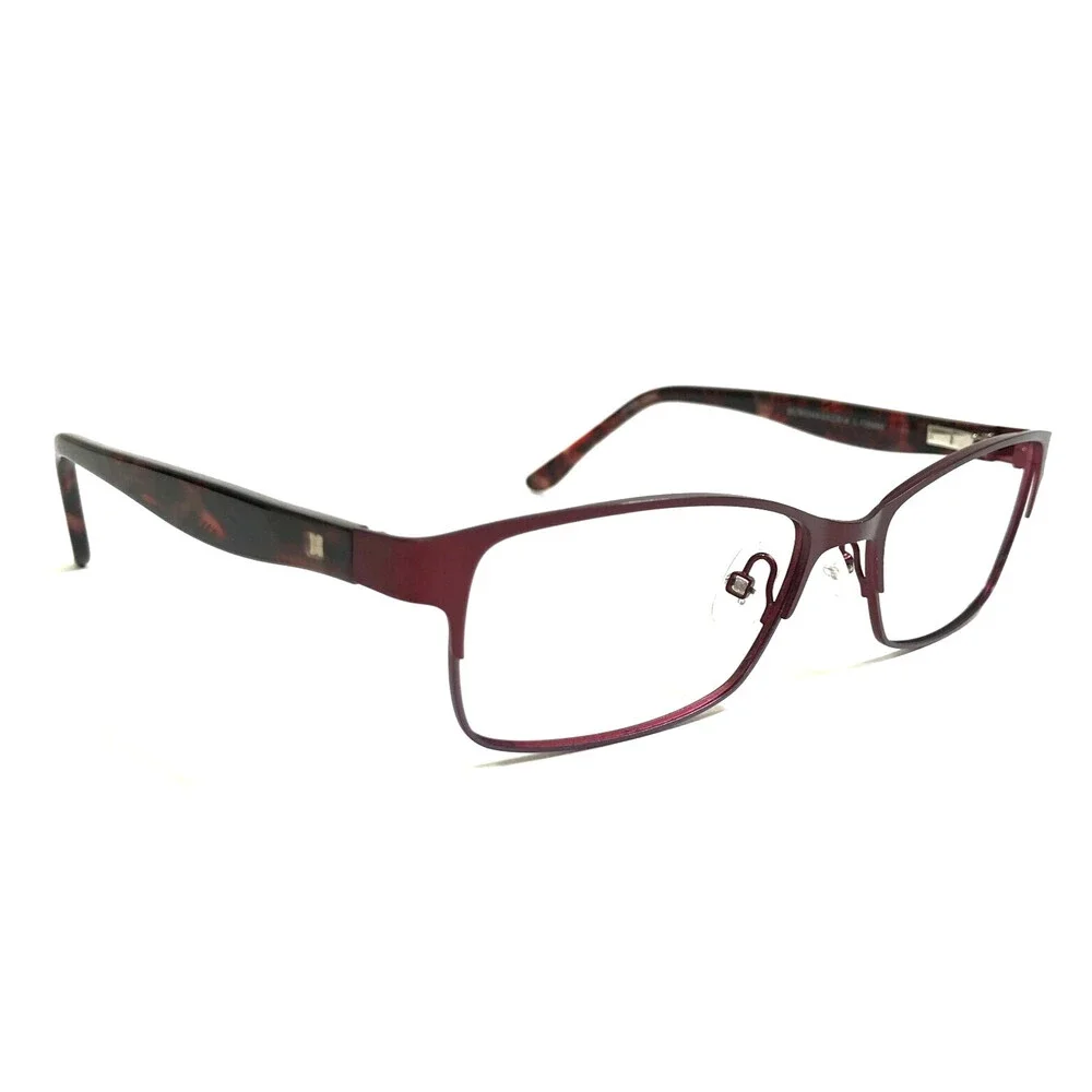 BCBGMAXAZRIA Eyeglasses Frames BRYNNE WINE Red Cat Eye Full Rim 54-17-135